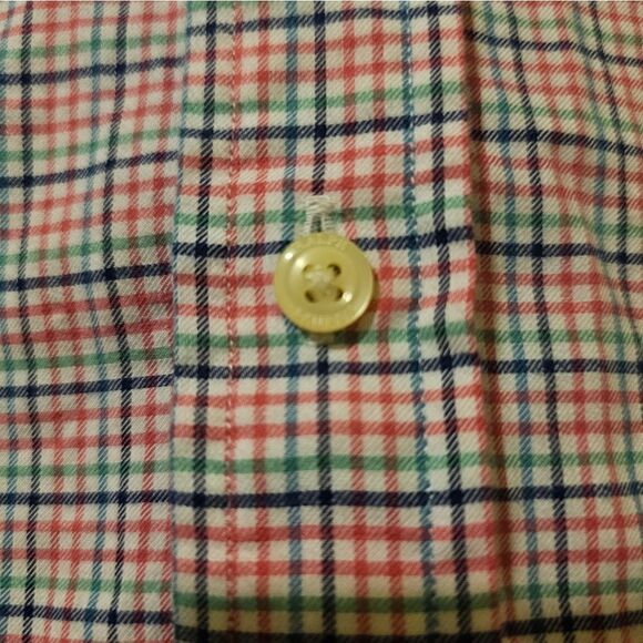 RALPH LAUREN Plaid Button Down Shirt - Size Large - Picture 6 of 8